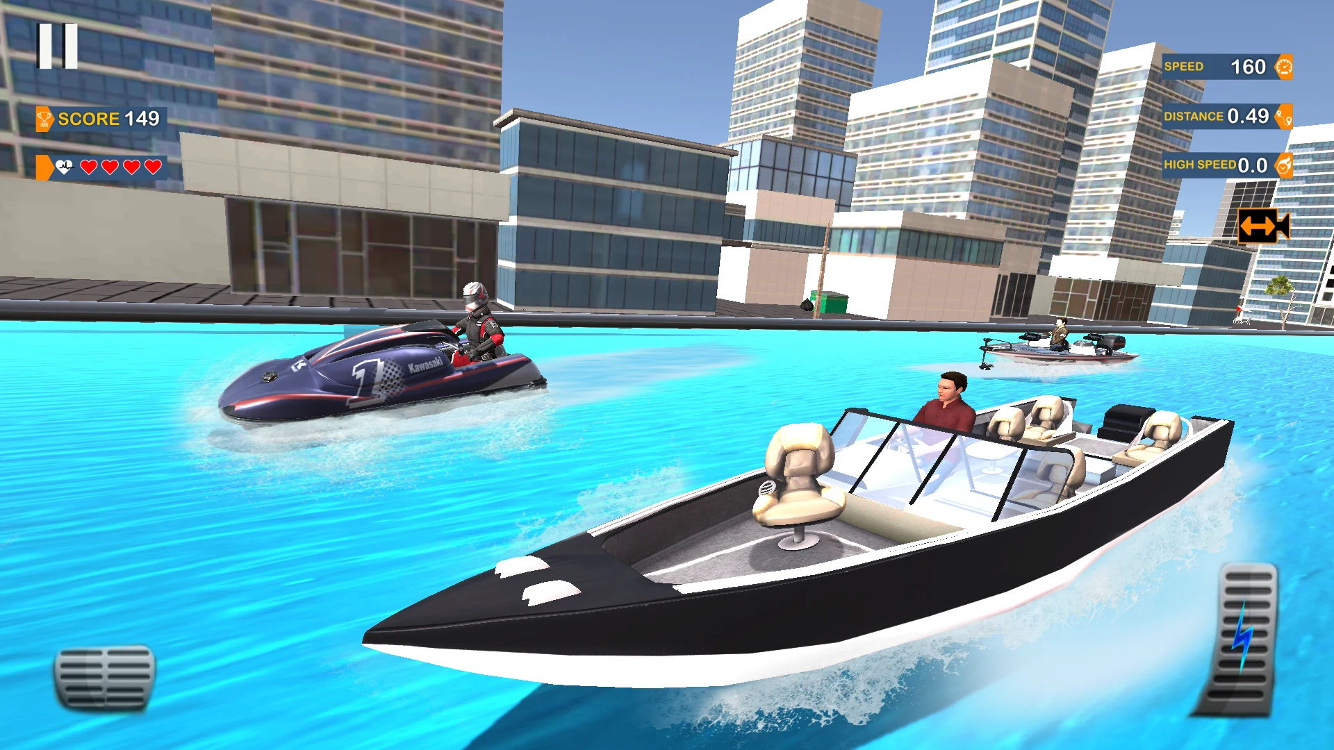 Water Boat Driving: Racing Sim screenshot