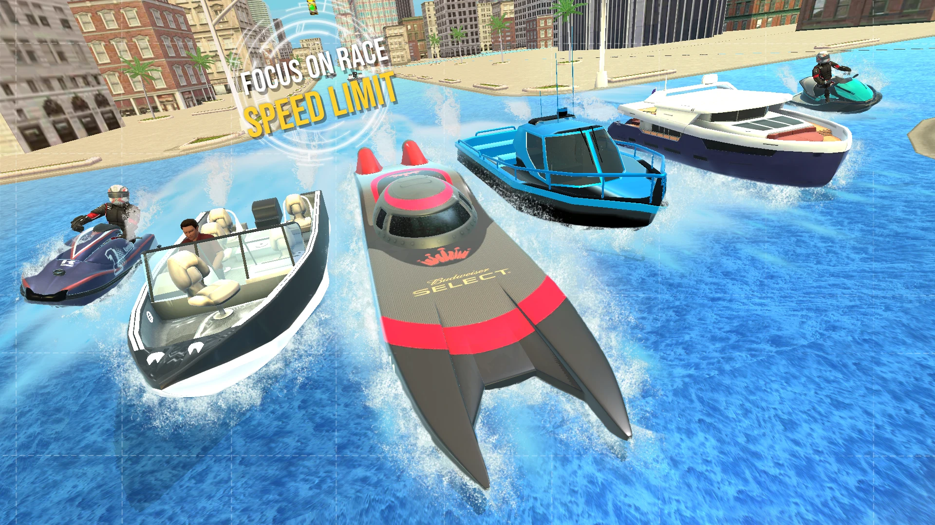 Water Boat Driving: Racing Sim screenshot